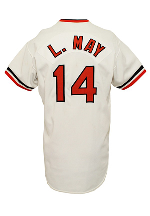 1977 Lee May Baltimore Orioles Game-Used Home Jersey (Graded 10 • Apparent-Match)