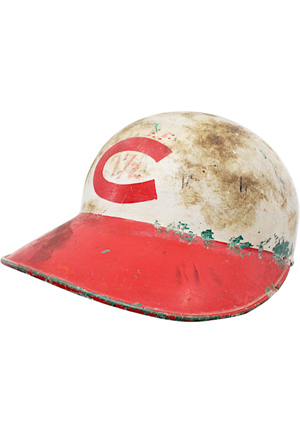 Circa 1961 Cincinnati Reds Game-Used Batting Helmet (Rare Style)