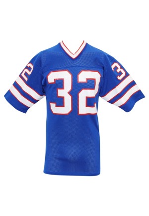 1975-76 O.J. Simpson Buffalo Bills Game-Issued Home Jersey