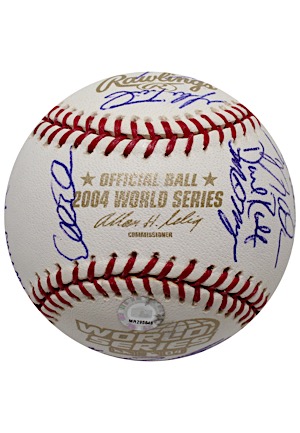 2004 Boston Red Sox High Grade Team-Signed OWS Baseball (JSA • Championship & Curse Breaking Season • MLB LOA)