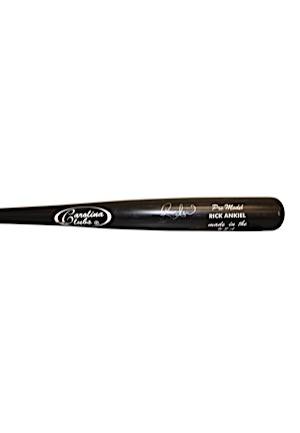 2000s Rick Ankiel St. Louis Cardinals Game-Used & Autographed Bat & Cap (2)(JSA • PSA/DNA Pre-Cert )