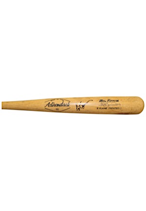Ted Simmons St. Louis Cardinals Game-Used & Autographed Bat (JSA • PSA/DNA Pre-Cert)