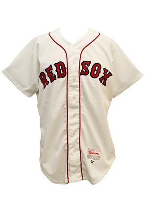 1992 Roger Clemens Boston Red Sox Game-Used Spring Training Home Jersey