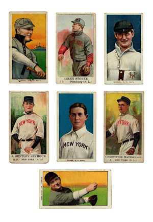 1910s Grouping Of Pre War Baseball Cards Including Cobb, Mathewson & Many Others (16)