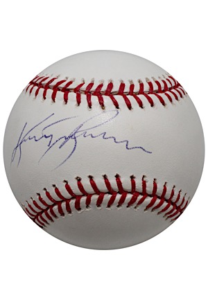 Kurt Russell Single-Signed OML Baseball (JSA • PSA/DNA)