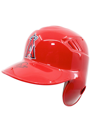 Mike Trout Los Angeles Angels Autographed Batting Helmet (JSA • MLB Authenticated)