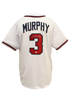Dale Murphy Atlanta Braves Autographed Display Jersey (JSA • MLB Authenticated)