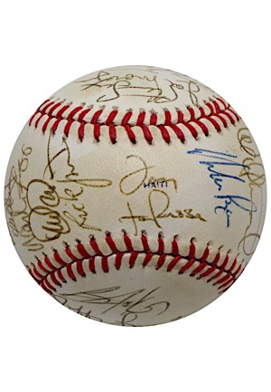 1989 American League All-Stars Team-Signed OAS Baseball (JSA)