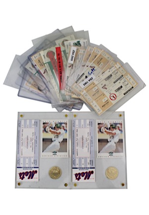 Mark McGwire Home Run Game Tickets Including Five From 70th HR Game (27) 