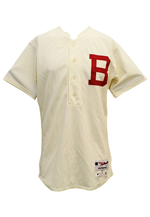 2014 Justin Upton Atlanta Braves Game-Used TBTC Uniform (2)(MLB Authenticated • Photo-Matched)