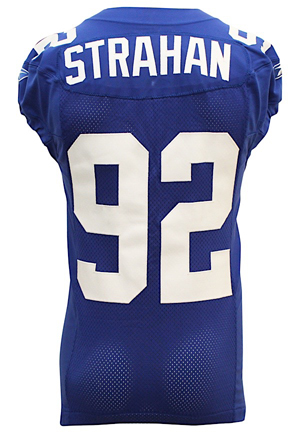 2006 Michael Strahan New York Giants Game-Used Jersey