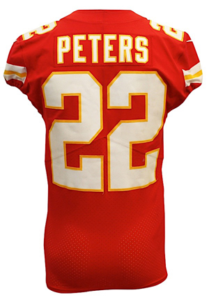 2017 Marcus Peters Kansas City Chiefs Game-Used Jersey