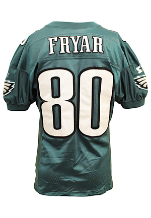Circa 1997 Irving Fryar Philadelphia Eagles Game-Used Jersey