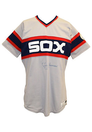 1983 Jerry Koosman Chicago White Sox Game-Used & Autographed Road Jersey (JSA • Graded 10)