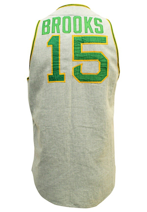 1969 Bobby Brooks Oakland As Game-Used Road Flannel Vest