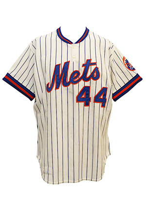 1979 Andy Hassler New York Mets Game-Used Home Jersey