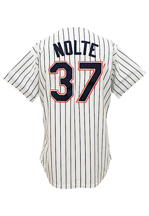 1991 Eric Nolte San Diego Padres Game-Used Home Jersey