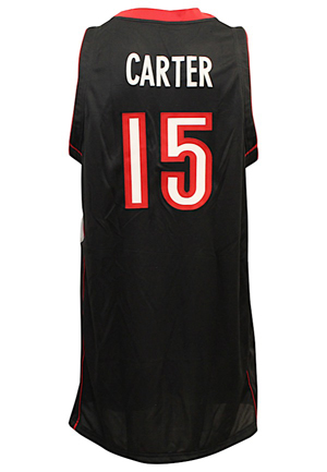 2000-01 Vince Carter Toronto Raptors Game-Used Road Jersey