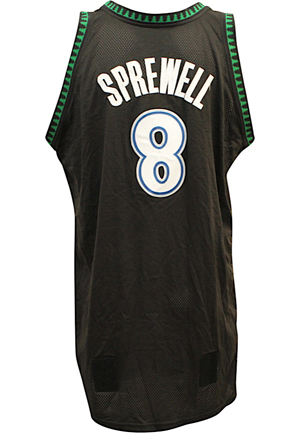 2004-05 Latrell Sprewell Minnesota Timberwolves Game-Used Jersey (Equipment Manager LOA • Custom Velcro)