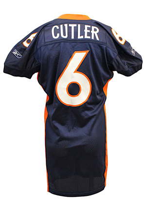 2008 Jay Cutler Denver Broncos Game-Used Jersey