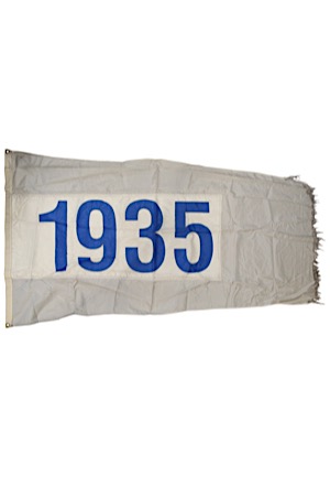 1932 & 1935 Chicago Cubs Flags Flown Over Wrigley Field (2)(Cubs LOAs)