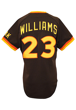 1984 Dick Williams San Diego Padres World Series Manager-Worn Jersey (Photo-Matched To WS Game 3 & Graded 10)