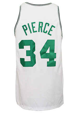 1999-00 Paul Pierce Boston Celtics Game-Used & Autographed Jersey (JSA)