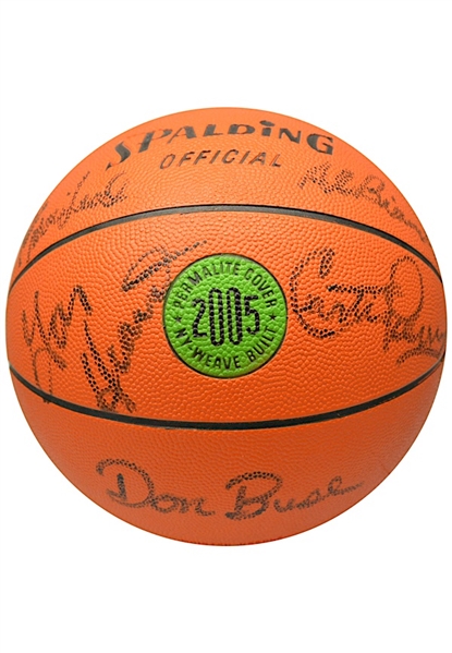 Circa 1977 Phoenix Suns Team-Signed Basketball (JSA)