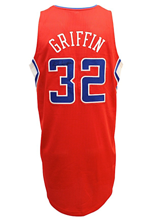 Circa 2010 Blake Griffin Los Angeles Clippers Game-Used & Autographed Road Jersey (JSA)