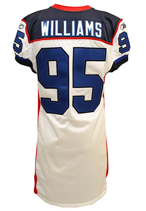 2010 Kyle Williams Buffalo Bills Game-Issued Road Jersey