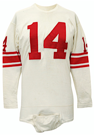 Circa 1962 Y.A. Tittle New York Giants Game-Used Jersey (Graded 10)