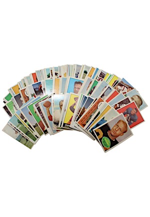 Circa 1960 Large Grouping Of Football Cards