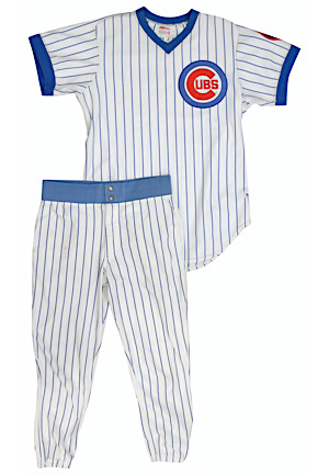 1984 Rick Sutcliffe Chicago Cubs Game-Used Home Uniform (2)(Cy Young Season)