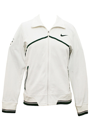 2011 Roger Federer Player-Worn Wimbledon Custom Warm-Up Tennis Jacket