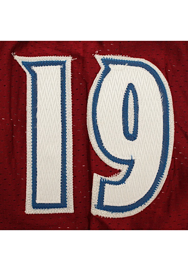 1995-96 Joe Sakic Colorado Avalanche Game Worn Jersey - Inaugural Season -  Stanley Cup Season - First 50-Goal Season - Career Best 69 Assists & 120  Points - Conn Smythe - All Star Season