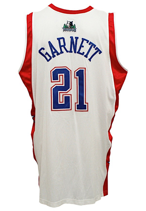 2003-04 Kevin Garnett Minnesota Timberwolves All-Star Game Pro Cut Jersey