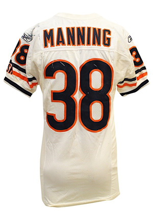 2006 Danieal Manning Chicago Bears Game-Used Rookie Jersey (Equipment Manager LOA • Photo-Matched)