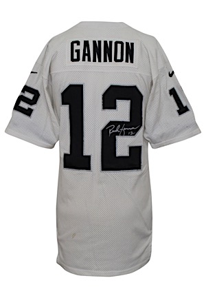 1999 Rich Gannon Oakland Raiders Game-Used & Autographed Jersey (JSA)