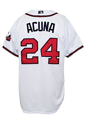 2017 Ronald Acuna Jr. Gwinnett Braves Game-Used Minor League Jersey