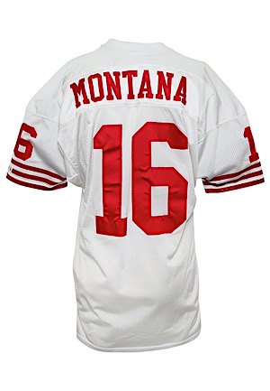 1990 Joe Montana San Francisco 49ers Game-Used Jersey