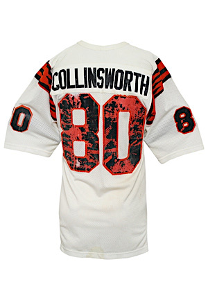 Mid 1980s Cris Collinsworth Cincinnati Bengals Game-Used Jersey (Coach LOA • Graded 8+)