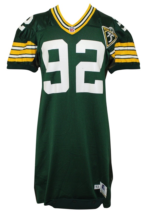 Lot Detail - 1993 Reggie White Green Bay Packers Game-Used Home
