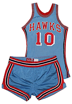 Circa 1969 Don Ohl St. Louis Hawks Game-Used Uniform (2)