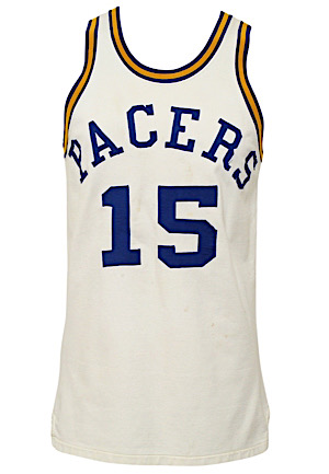 1970-71 Warren Jabali Indiana Pacers ABA Game-Used Jersey