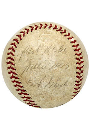 Willie Mays Single-Signed Baseballs (3)