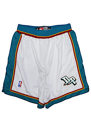 2000 Jerry Stackhouse Detroit Pistons All-Star Game-Used Shorts