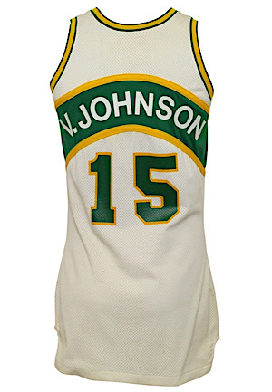 Circa 1980 Vinnie Johnson Seattle SuperSonics Rookie Era Game-Used Jersey (HA Documentation)