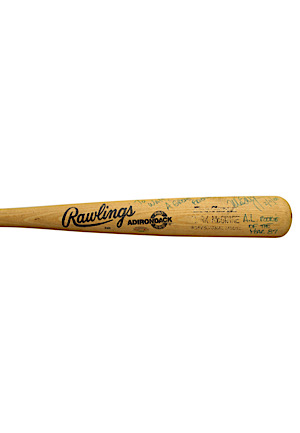 Circa 1988 Mark McGwire Oakland As Game-Used & Autographed Bat (PSA/DNA GU 8 • Sourced From McGwire Via Reggie Jacksons Manager)