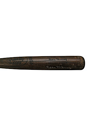 Circa 1982 Eddie Murray Baltimore Orioles Game-Used & Autographed Bat (PSA/DNA GU 9.5)