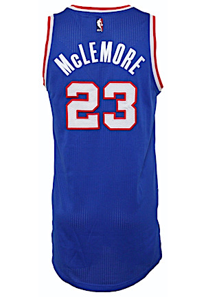 3/24/2015 Ben McLemore Sacramento Kings Game-Used TBTC Hardwood Classics Jersey (Photo-Matched • NBA LOA)